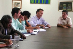 Prefeito recebeu representantes do Previd para discutir parceria